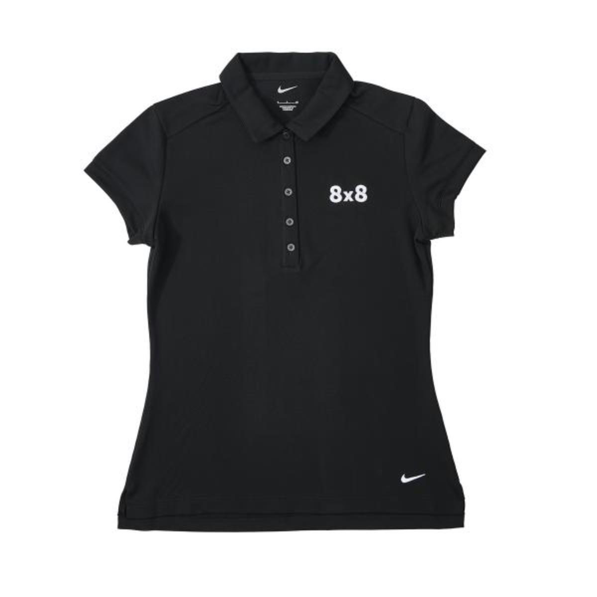 Ladies Nike Dri-Fit Solid Icon Pique Modern Fit Polo